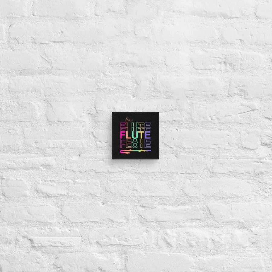 Symmetrical Flute Graphic Canvas - Bass Flute product image (2)