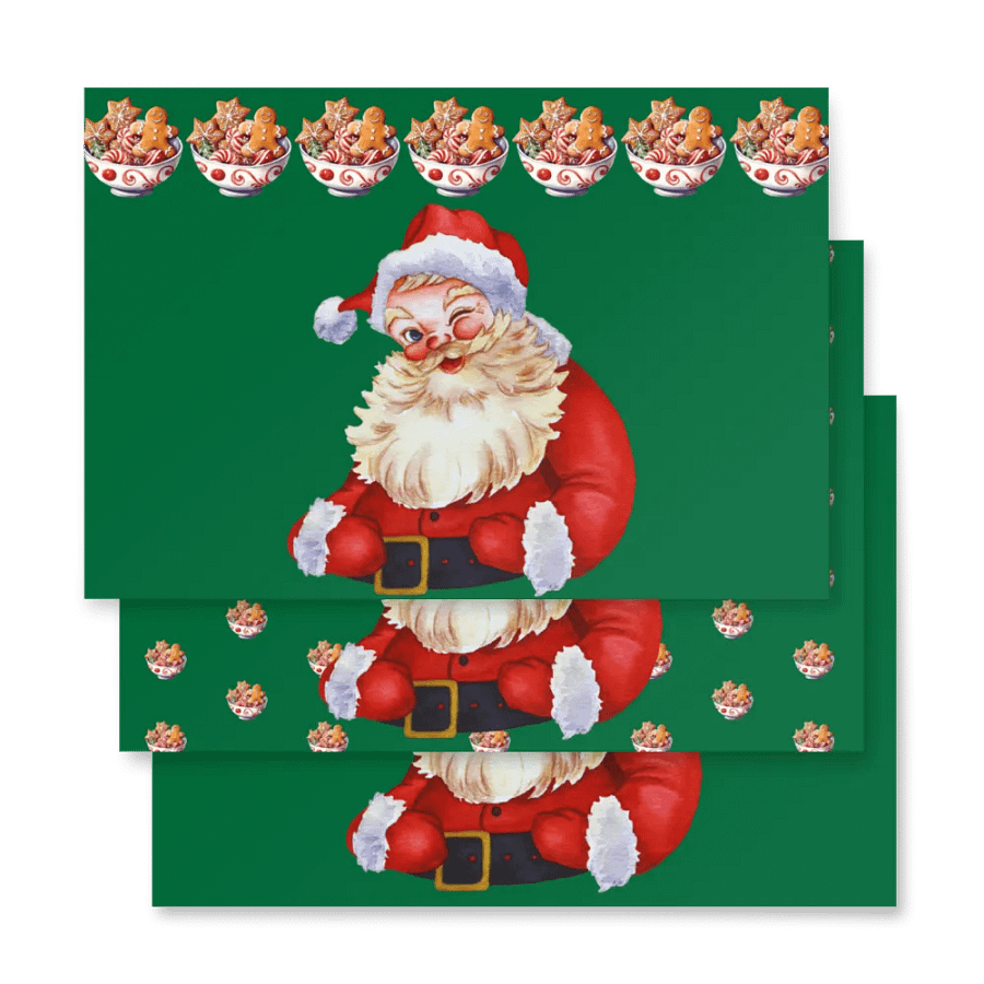 Jolly Santa Wrapping Paper Set product image (10)
