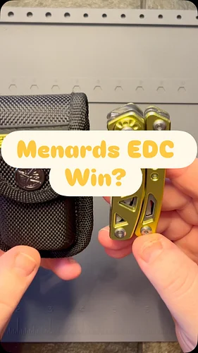 Picked up the Guidesman Relay Multi-Tool from Menards — and it honestly surprised me. Solid little tool for under $10.

It’s ...