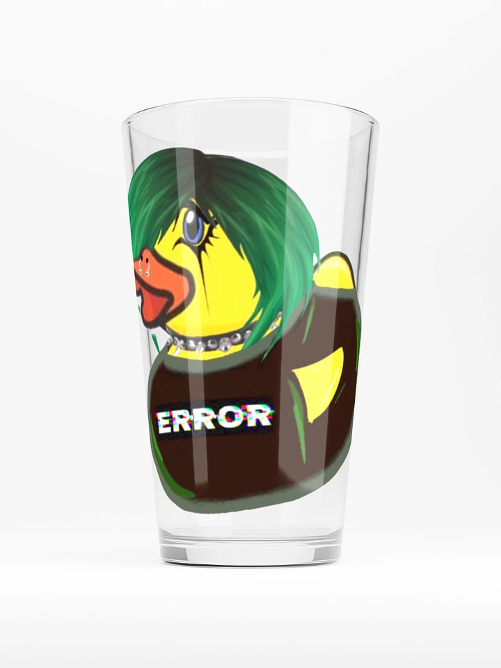 Giant Goth Duck Shaker Pint Glass product image (1)