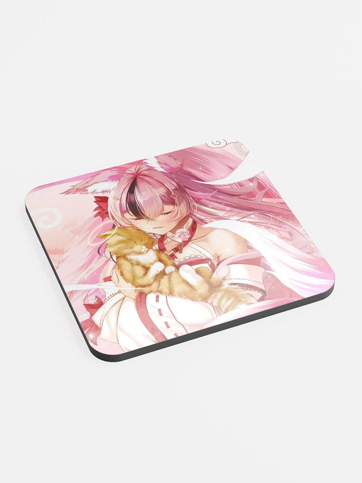 Foxy Elegance Cork Coaster product image (2)