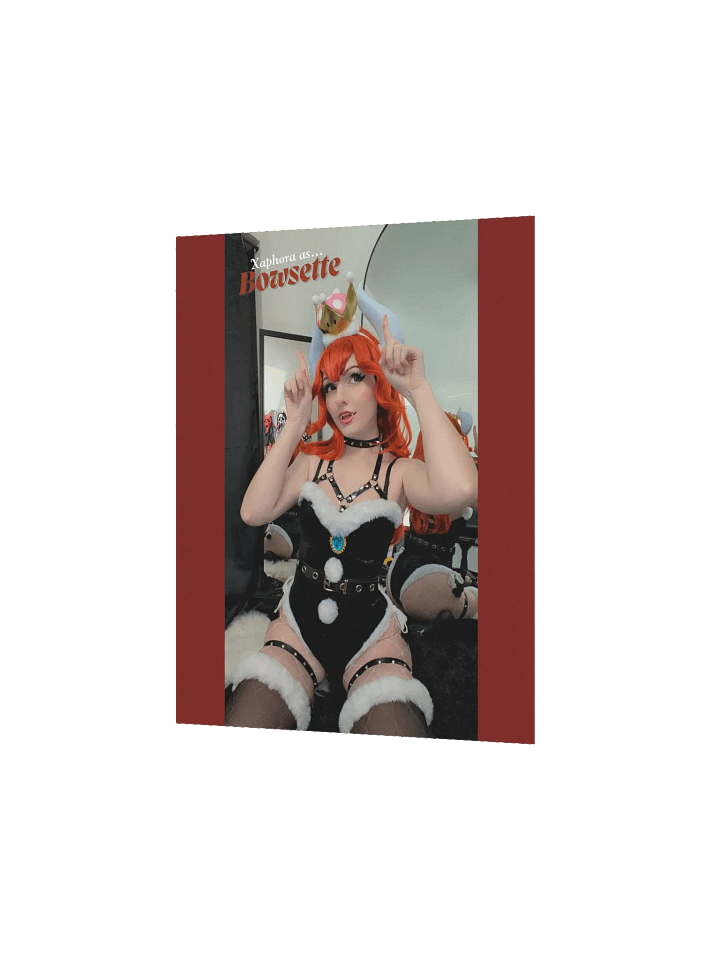 Winter Bowsette Cosplay Print V3 product image (2)