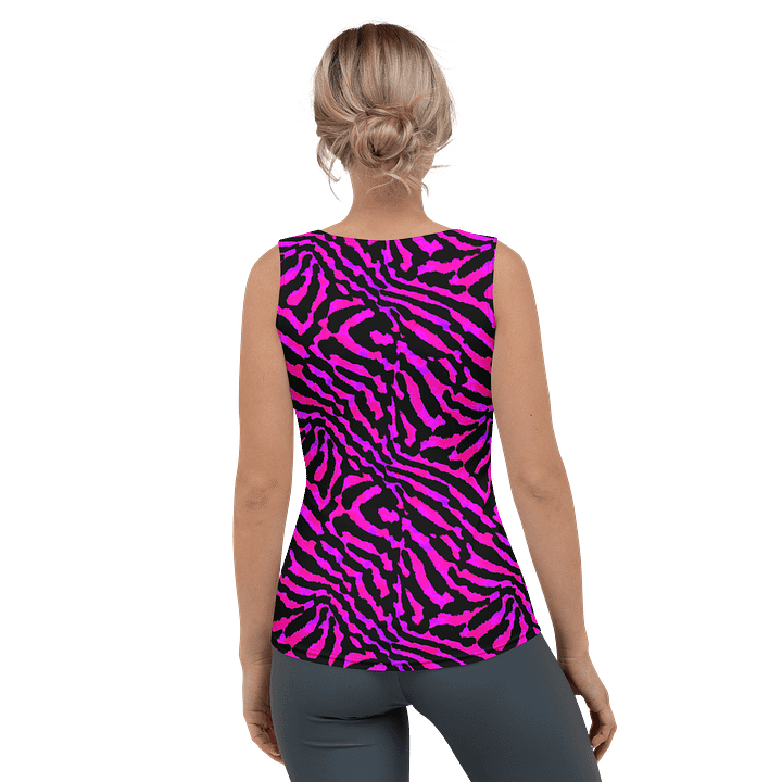 Purple Zebra Tank Top product image (2)