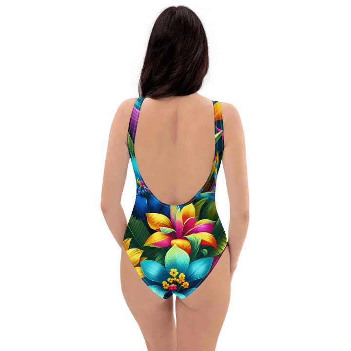 Vibrant Tropical Paradise One-Piece product image (2)