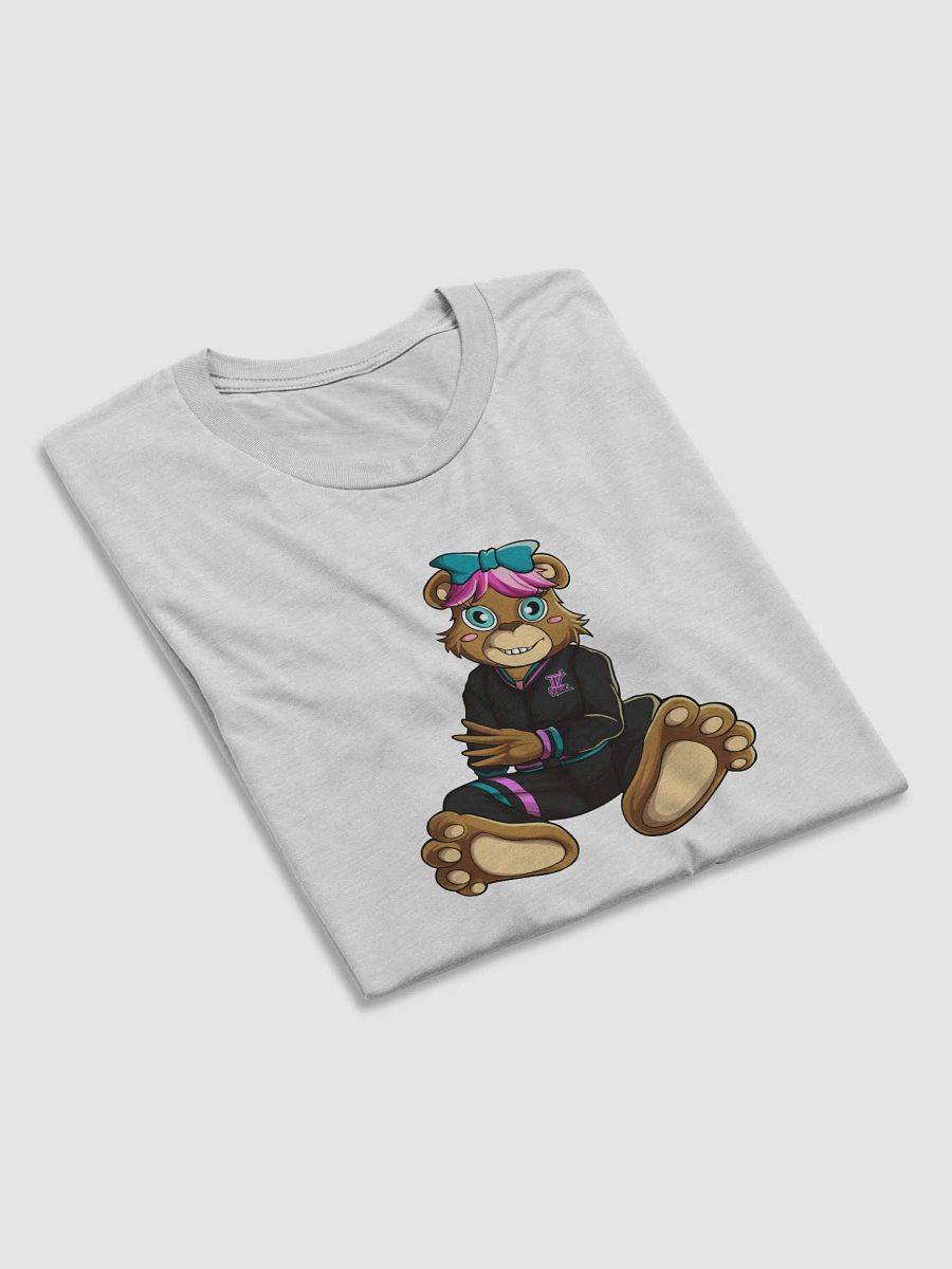 Sitting Girl Bear Bella+Canvas Triblend Short Sleeve T-Shirt product image (6)