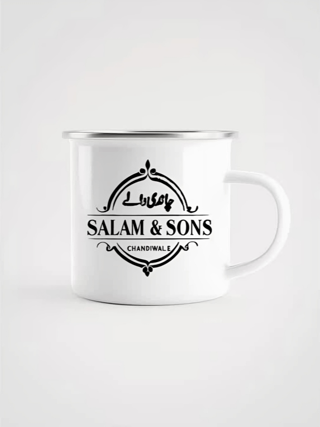 SALAM & SONS CHANDIWALE Official Enamel Mug product image (1)
