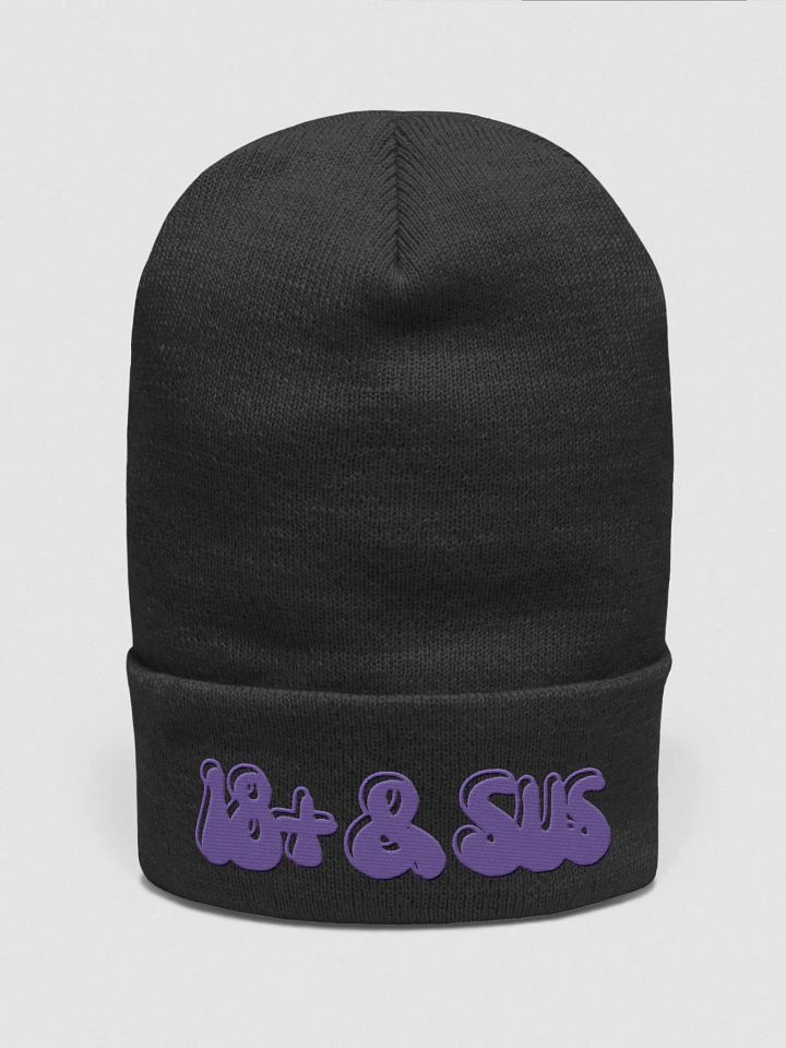 18+ & Sus Beanie product image (2)