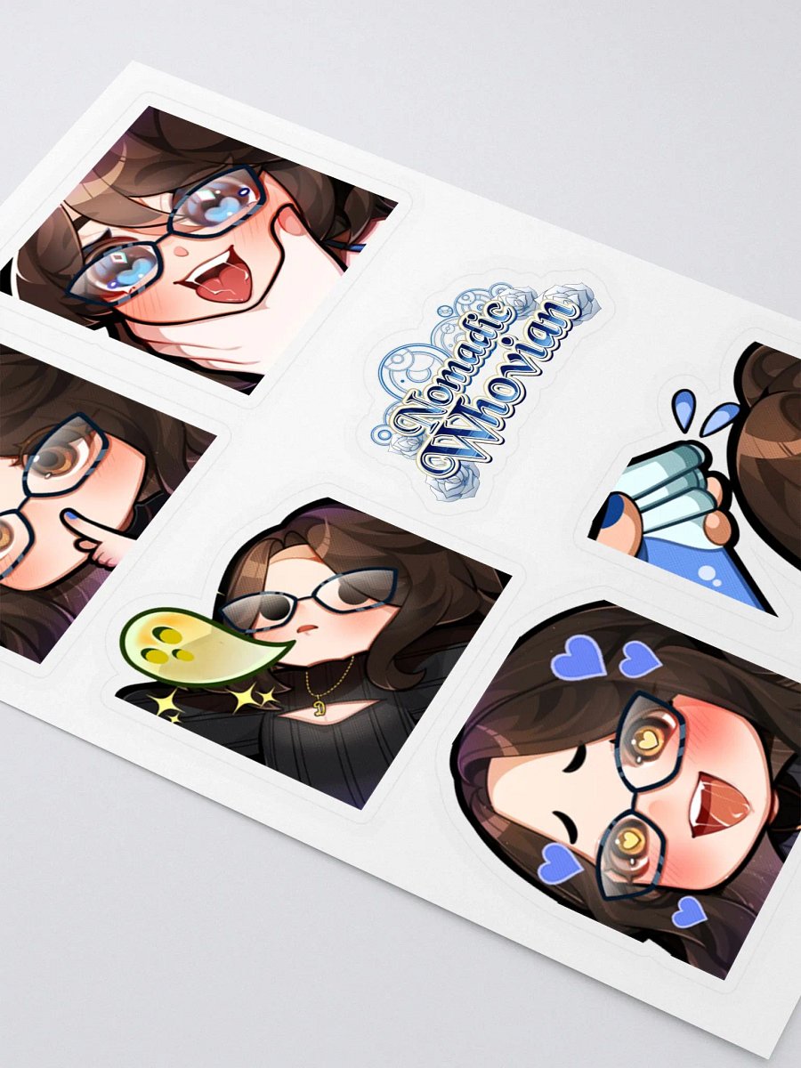 Whovie Emote Sticker Sheet 5 product image (2)