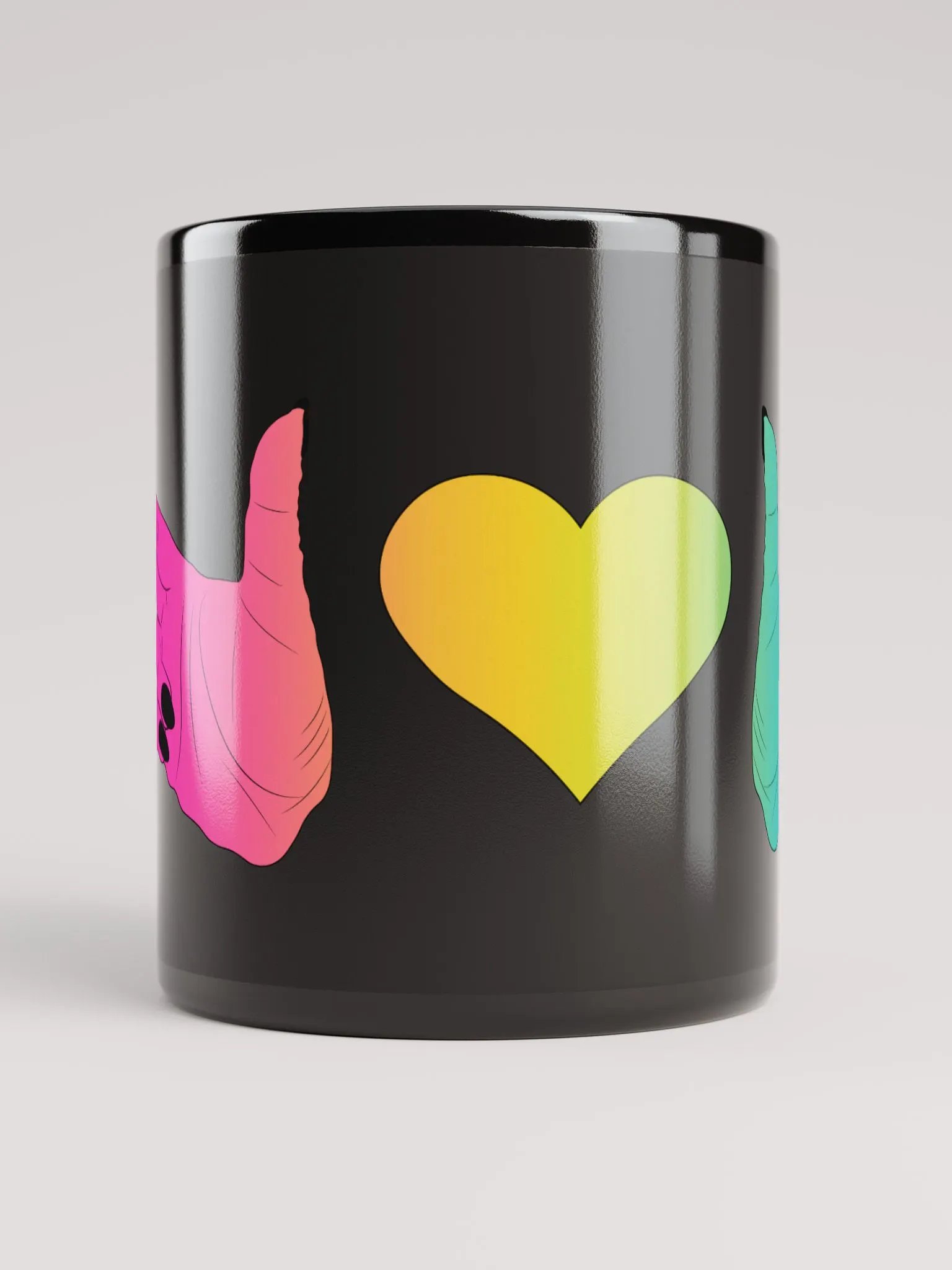 Finger Guns (pan flag) Mug product image (9)