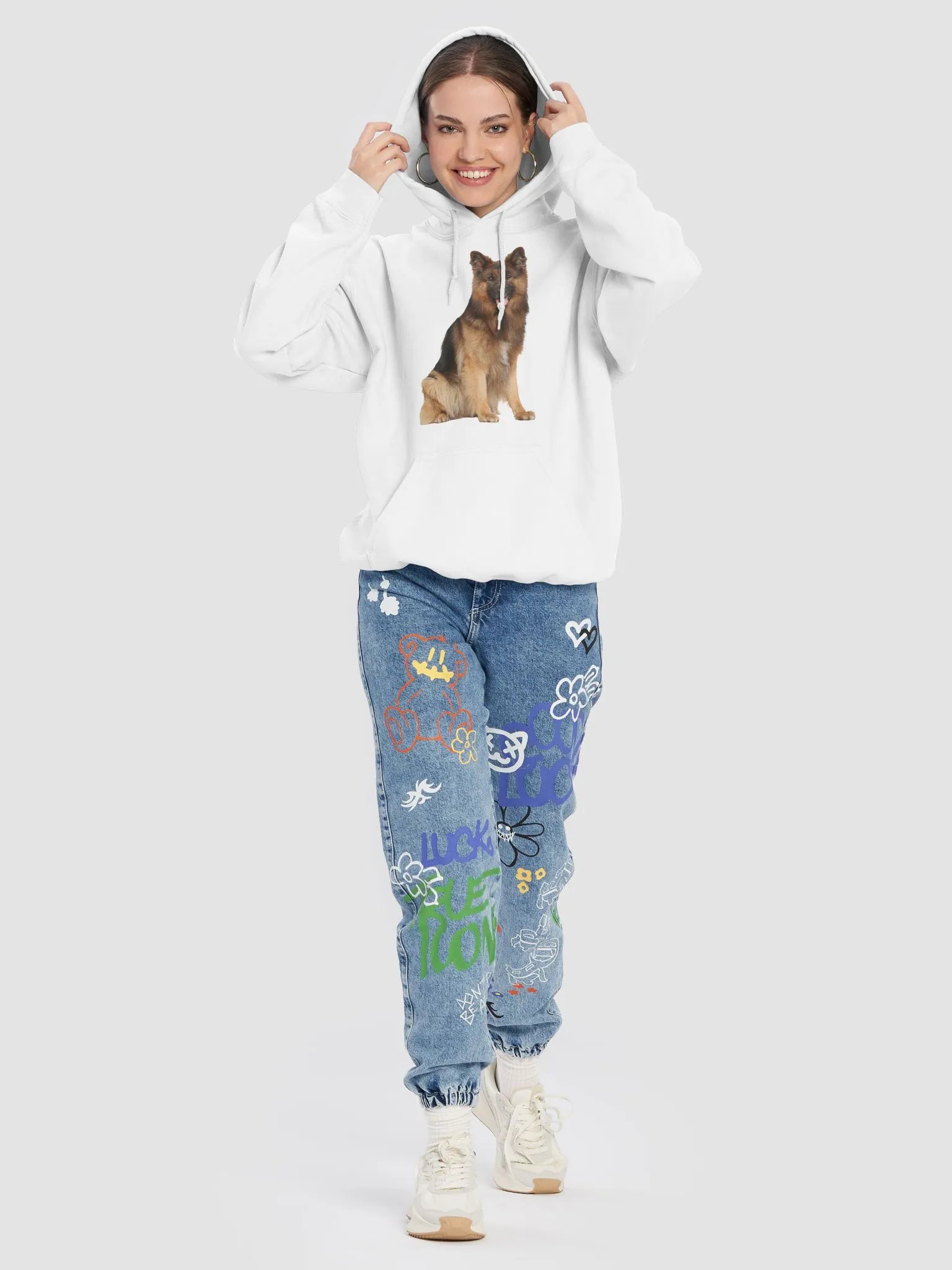 Unisex German Shepherd Hoodie - Comfort & Style product image (26)
