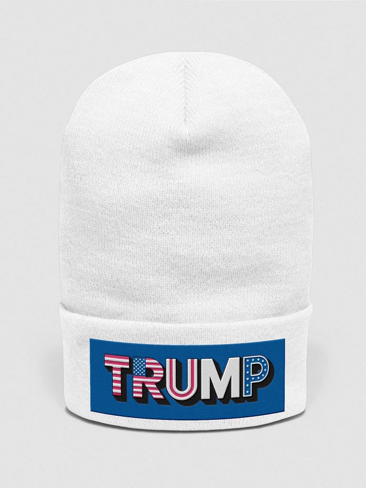 🧢 Patriotic Trump Beanie - Show Your Support in Style! 🇺🇸 product image (1)