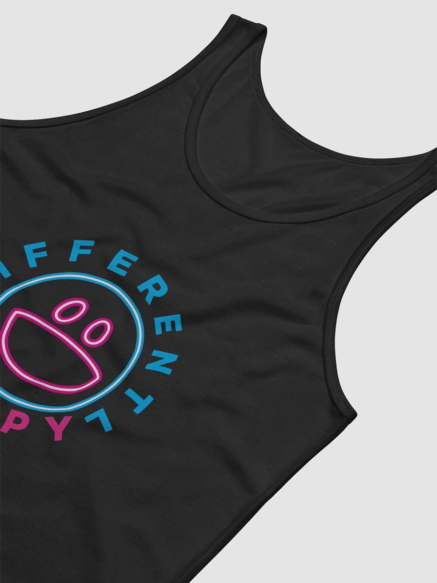 Differently Happy Black Tank top product image (3)