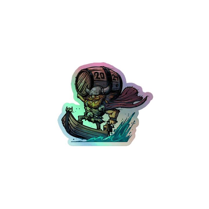 Bumkin brings the 2024 beers holographic sticker product image (1)