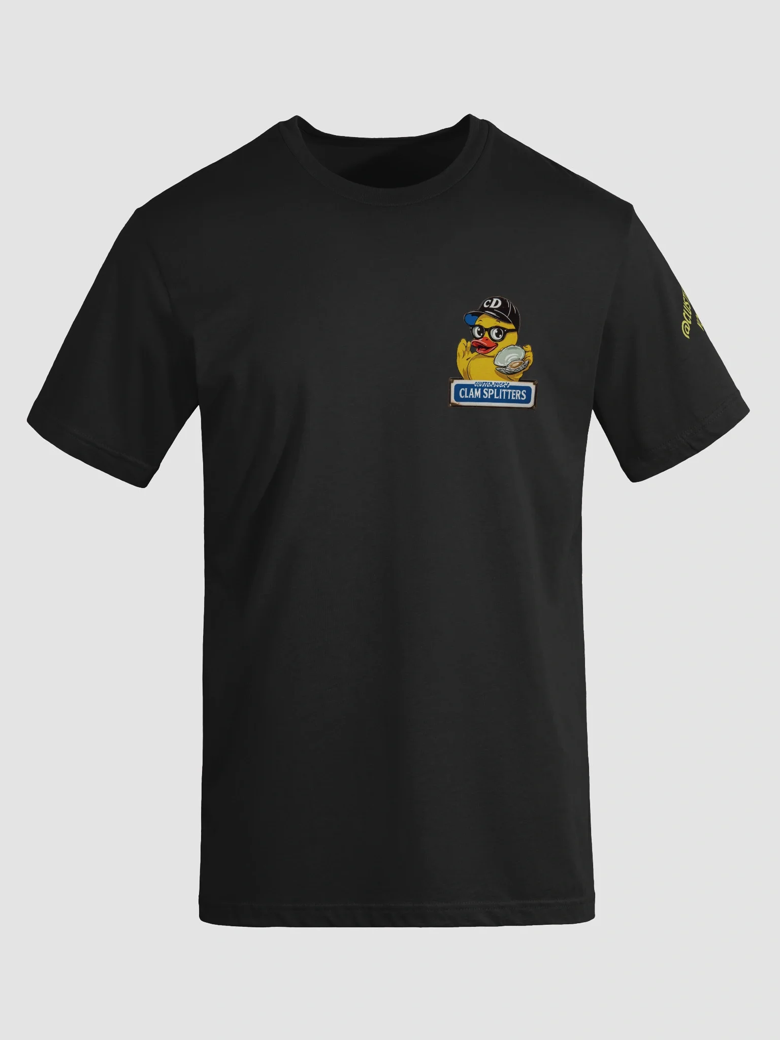 Clam Tee "Front & Back" product image (2)