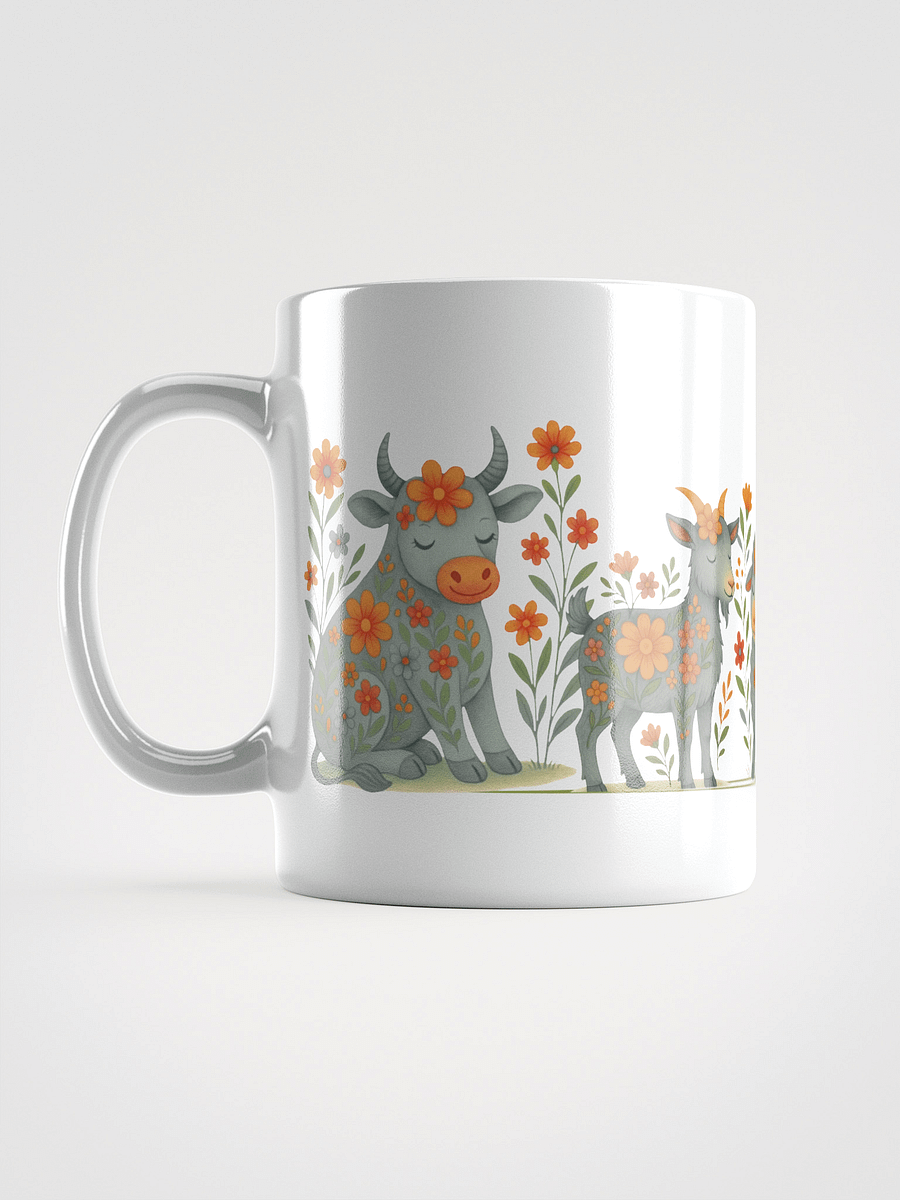 Mug Blanc - Ferme Fleurie Nordique Série 3 - Cadeau Original product image (6)