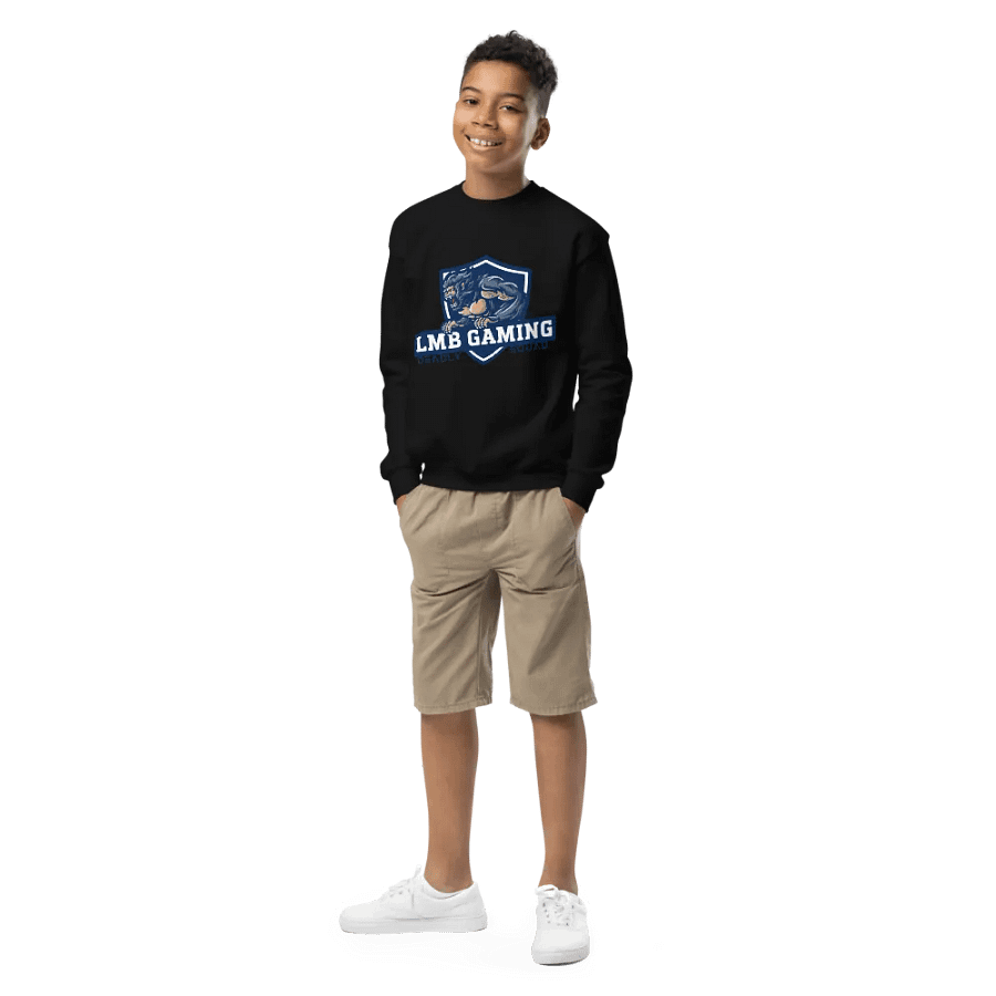 LMB Gaming Youth Crew Neck Sweatshirt product image (1)
