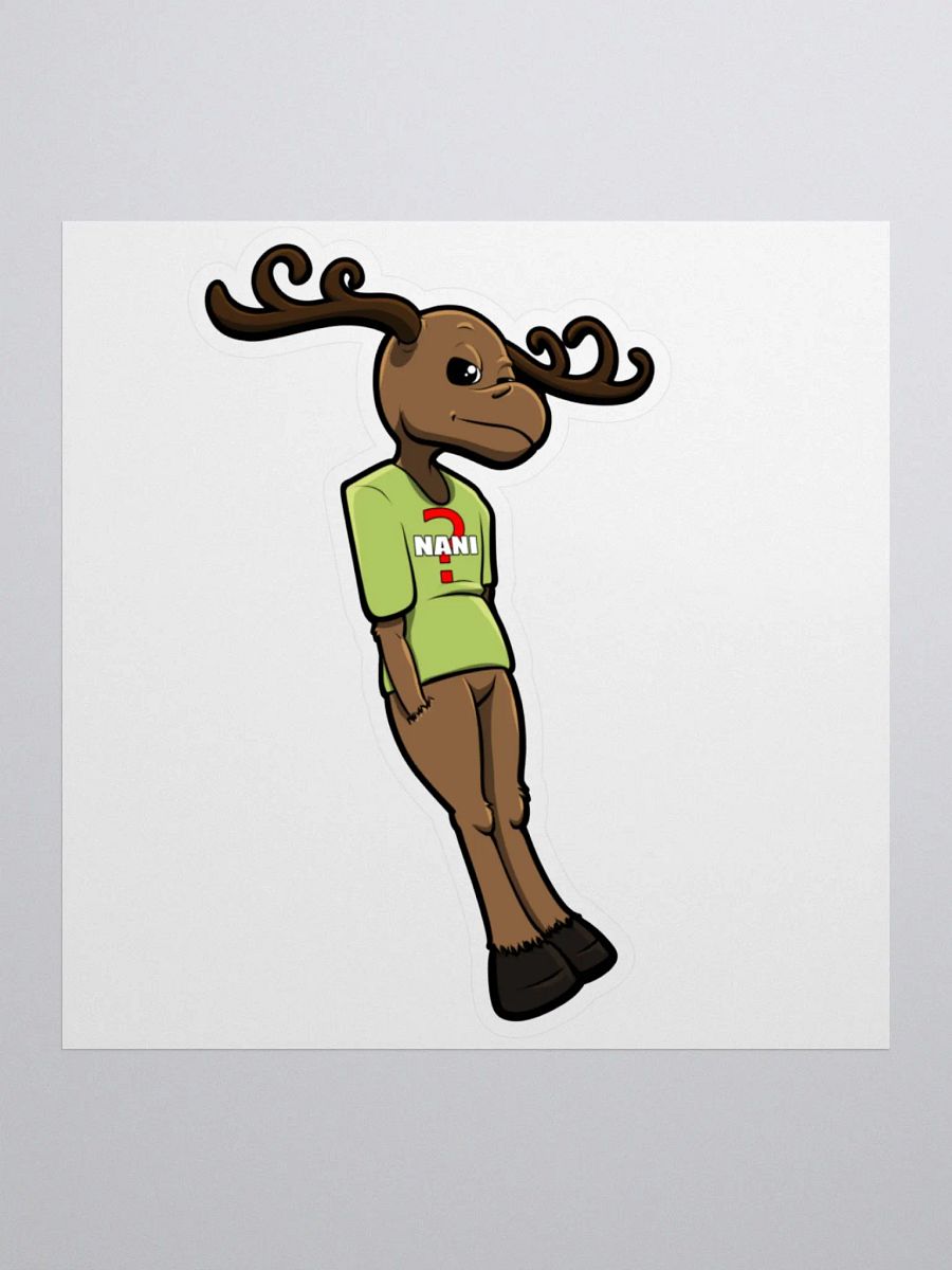 Nani Moose sticker product image (1)