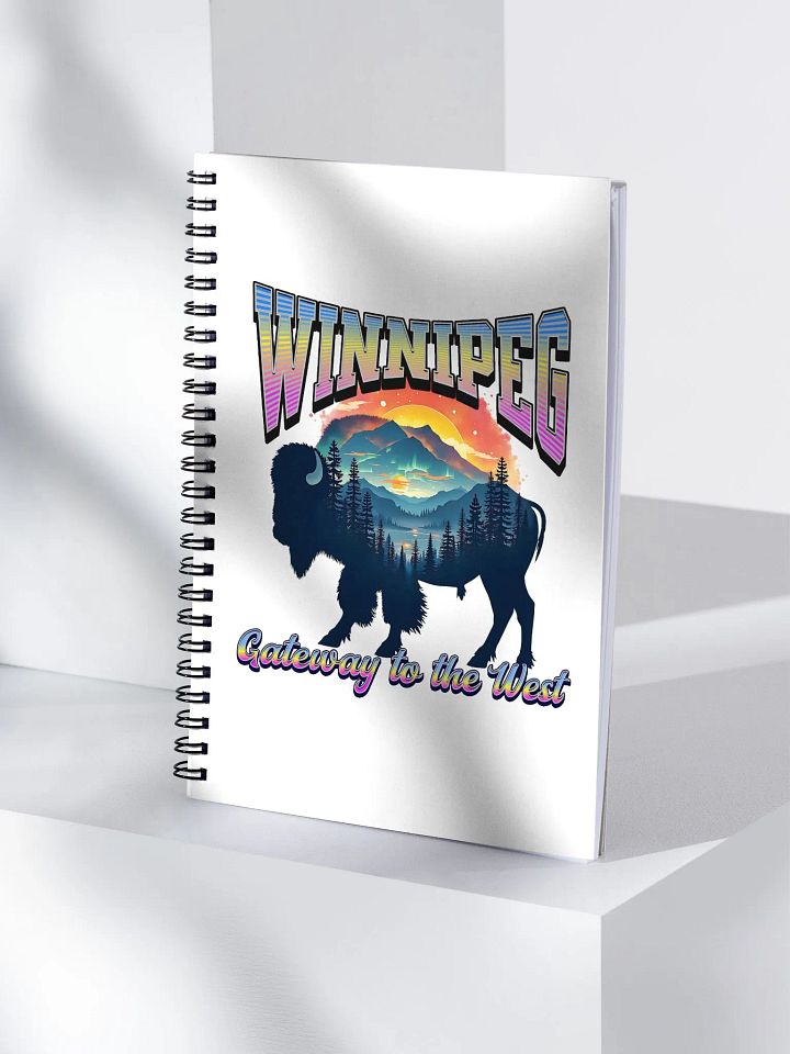 Winnipeg Gateway To The West Spiral Notebook product image (1)