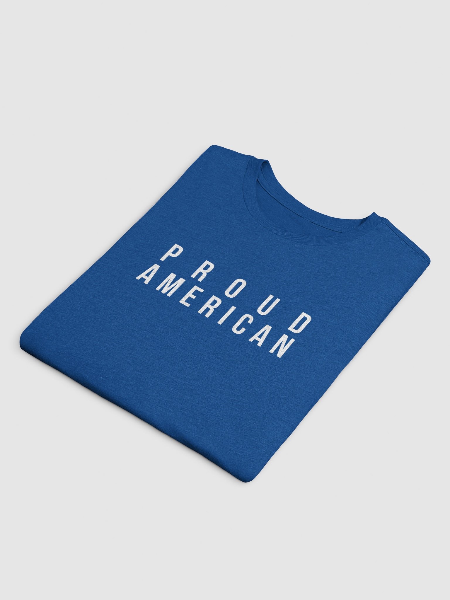 PROUD AMERICAN T-SHIRT - White Text product image (20)