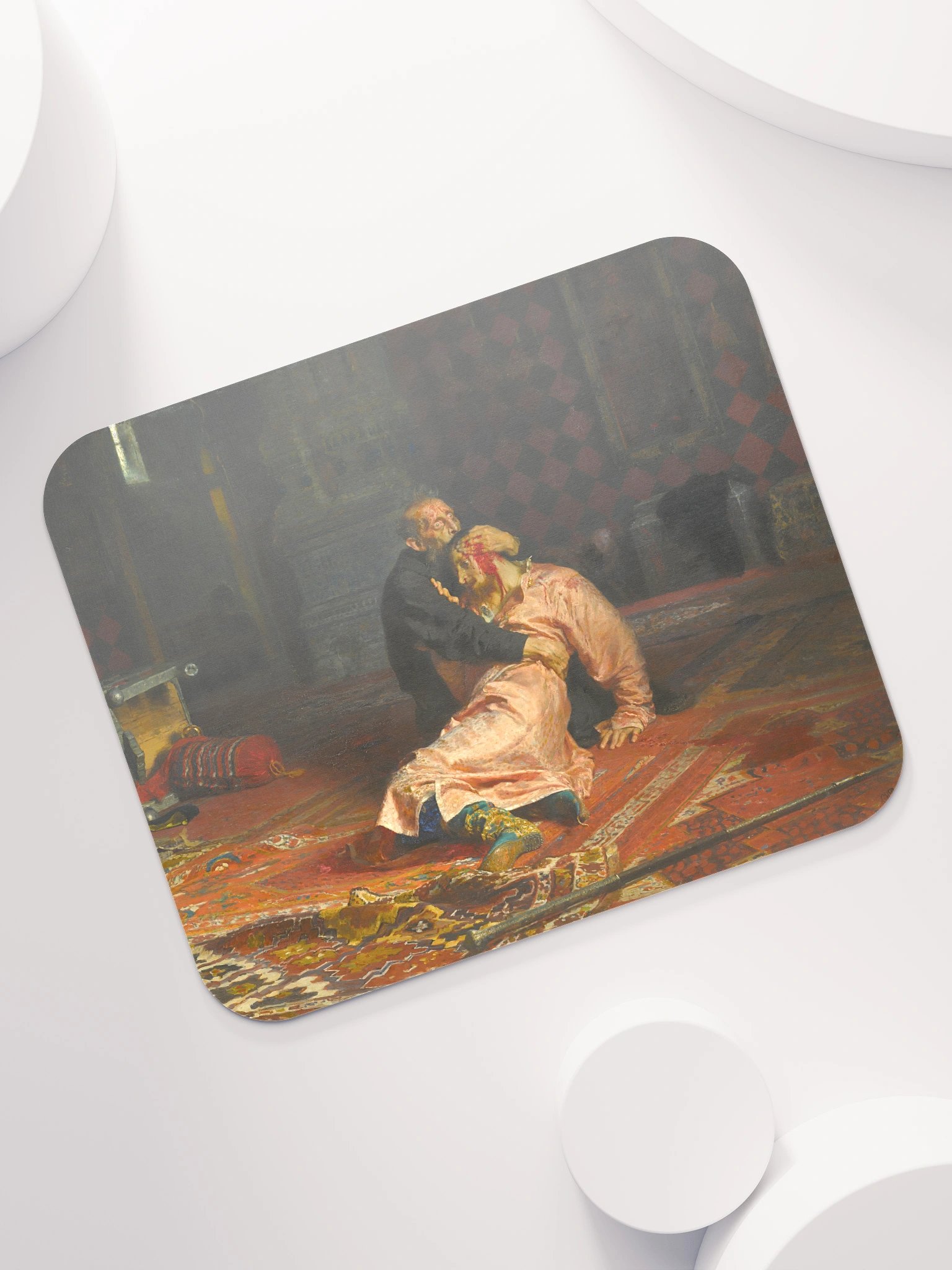 Ivan The Terrible and His Son Mouse Pad product image (7)