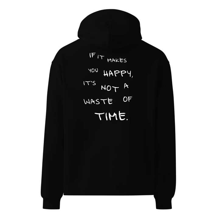 NO WASTE OF TIME HOODIE #019 product image (1)