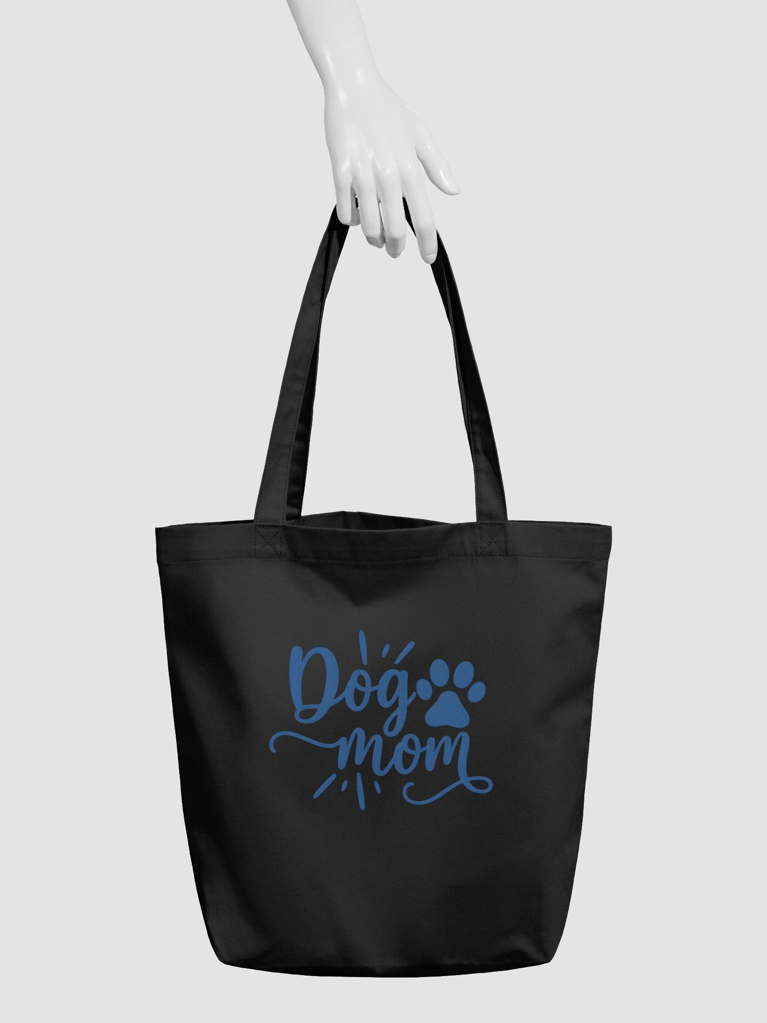 Dog Mom Tote Bag | Colorful Bold Pet Lover Design | Everyday Bag for Dog Owners product image (2)