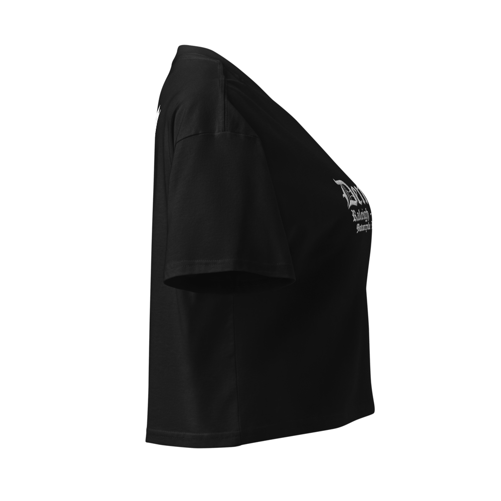 DEM 2S | GOTHIC CROPTOP | WOMENS | EMBROIDERED FRONT product image (3)