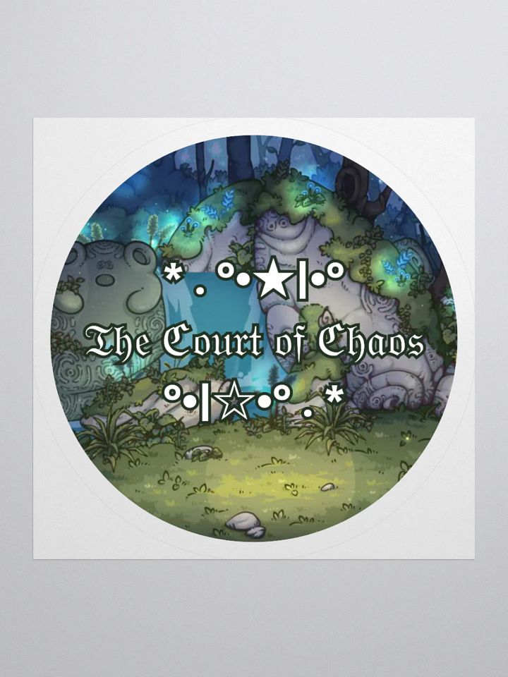 The Court of Chaos Sticker product image (1)