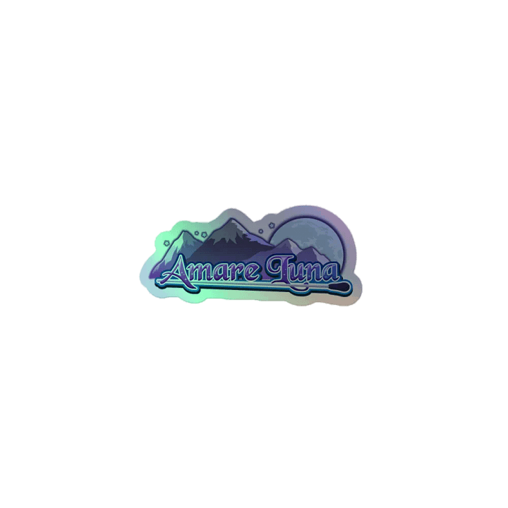 Amare Luna Logo - Holo Sticker product image (1)