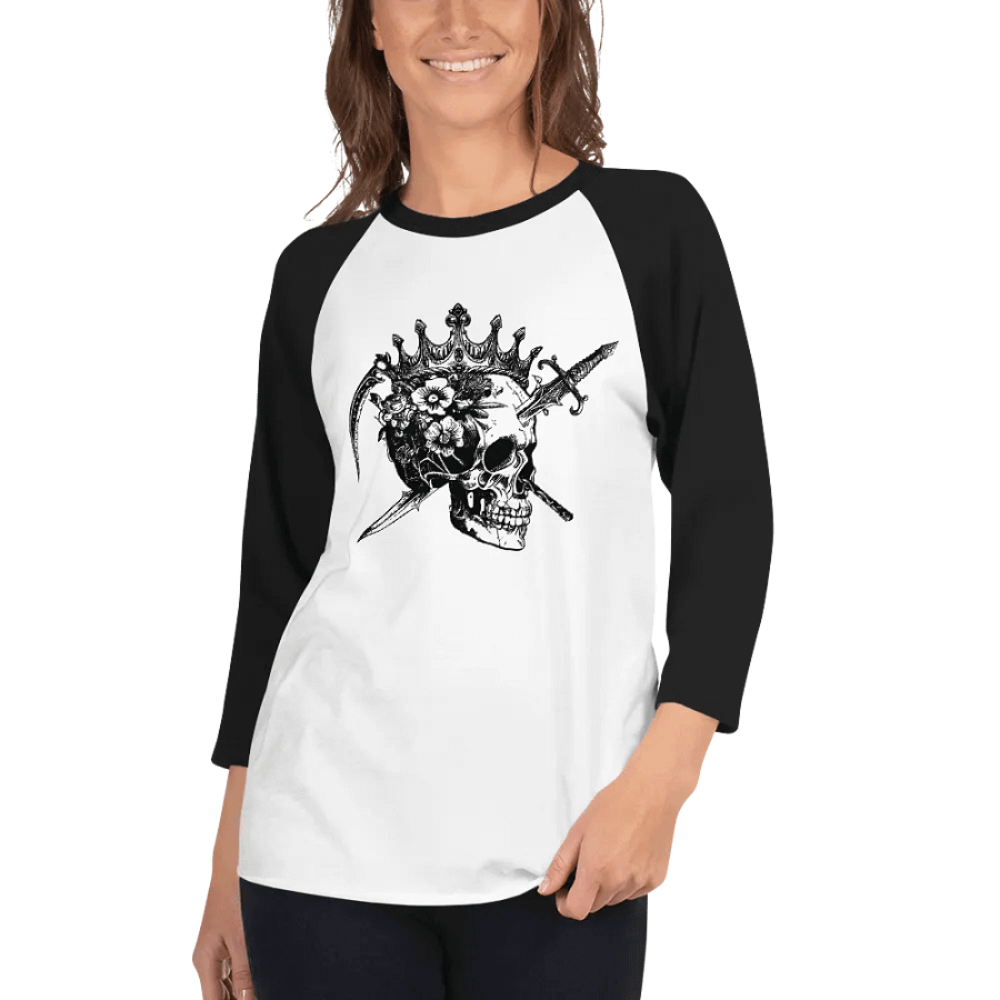 Four Horsemen Logo Fine Jersey Raglan Tee product image (34)