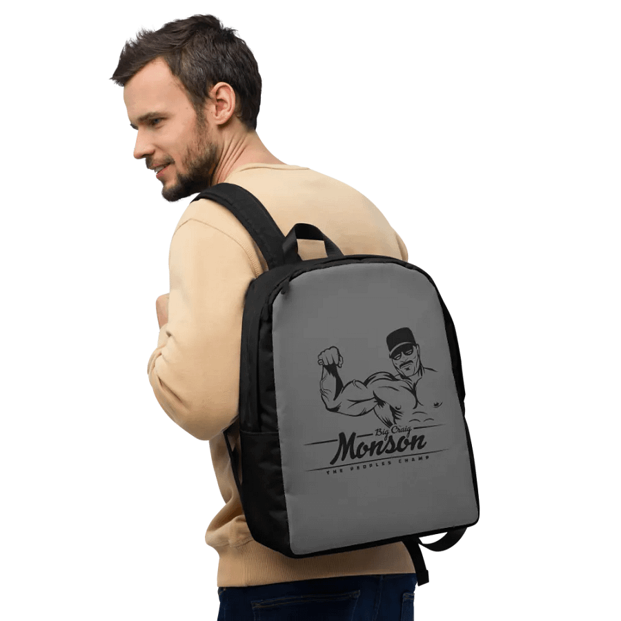 Big Craig Monson Backpack The Peoples Champ Backpack product image (10)