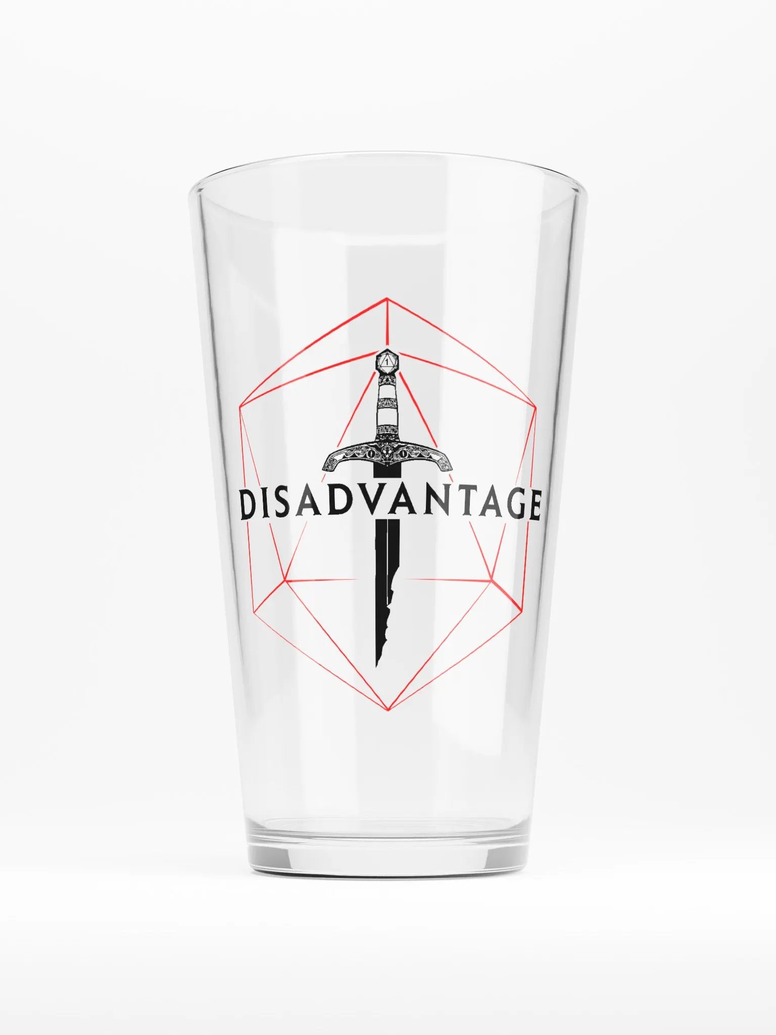 Disadvantage Pint Glass product image (1)