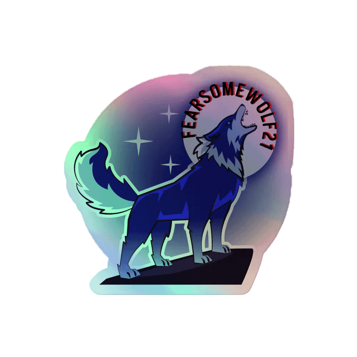 wolf sticker product image (2)