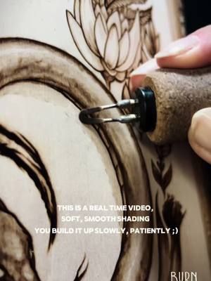 I’m sharing with you another part of my woodburning process 🔥 it is a time consuming technique, so in this video you’ll find  neither timelapses nor fast cuts. Slow down for a moment, stay with me and appreciate art in the making, real time! 🎨 Part2: smooth shading 🔥 #pyrography #pyrographyart #woodburning #handmade #woodart #artprocess #artvideo #realtime #artinprogress 