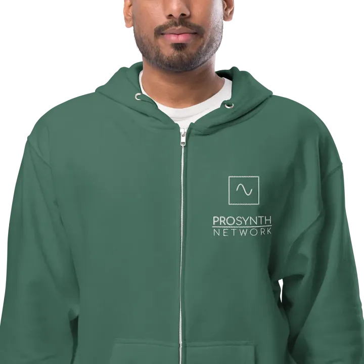 Pro Synth Network Zip-Up Hoodie product image (4)