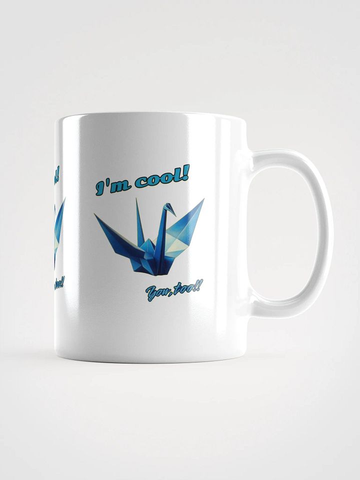 Cool Origami Crane Mug product image (1)