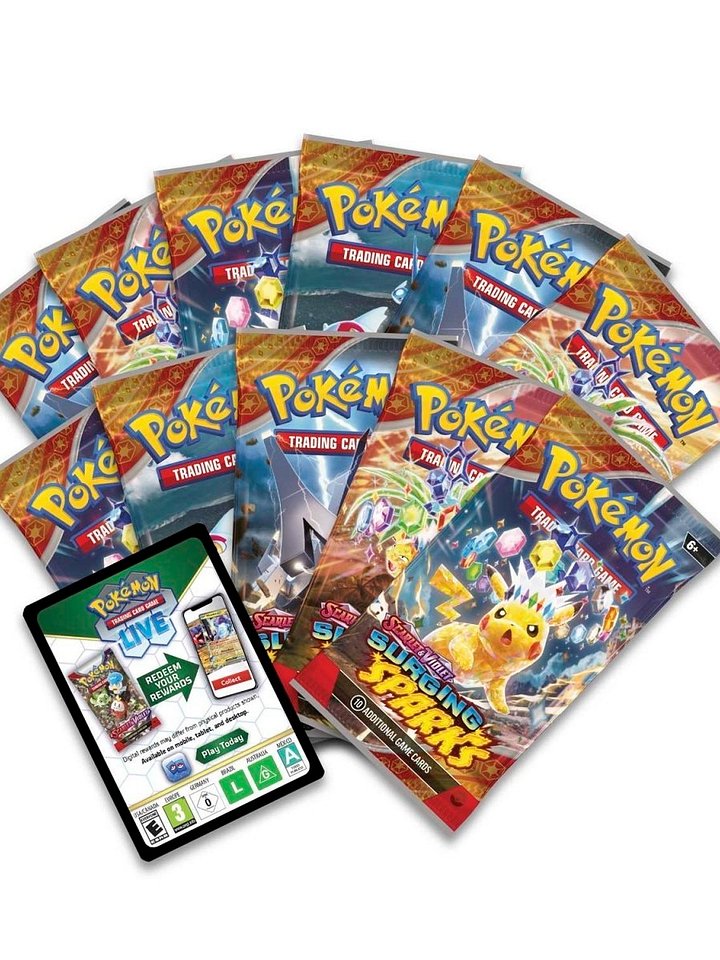 Pokémon TCG: Scarlet & Violet Surging Sparks Elite Trainer Box product image (2)
