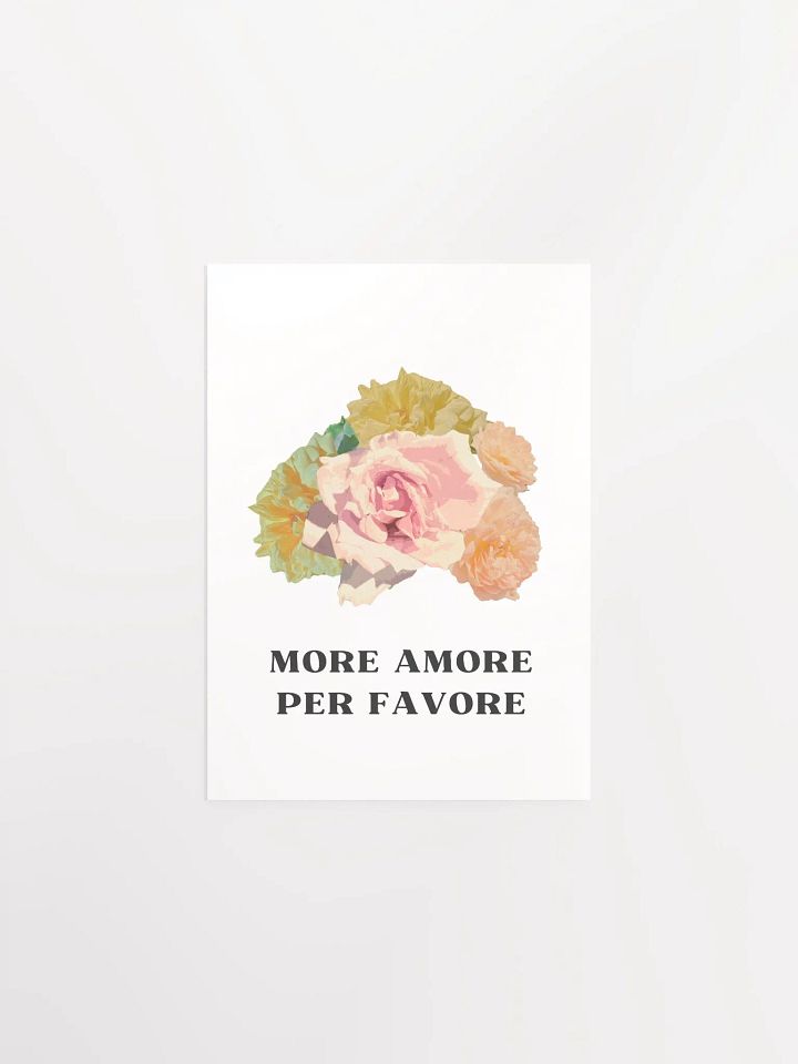 More Amore per favore - Enhanced Matte Paper Poster product image (1)