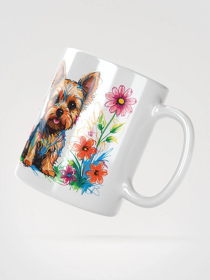 Scribbles Yorkshire Terrier 7 , Mug product image (4)