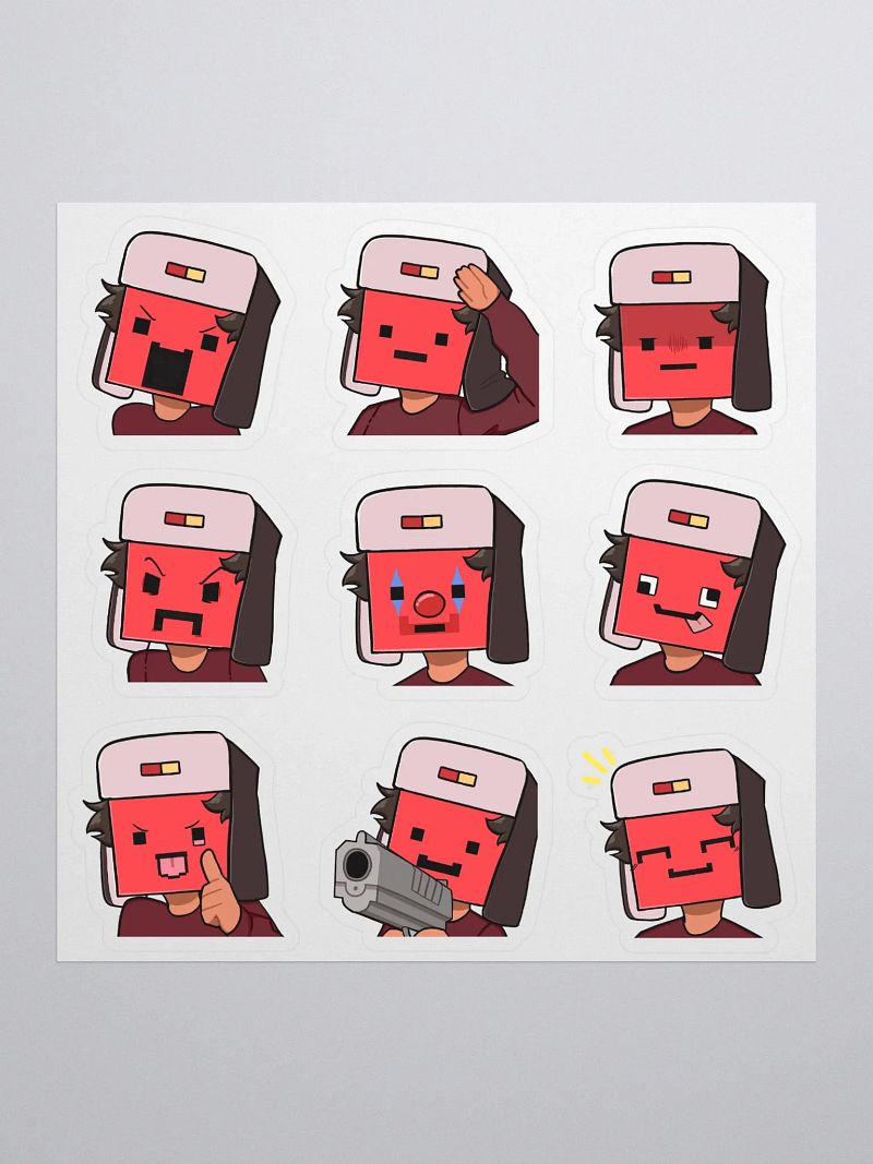 9x Sticker Pack