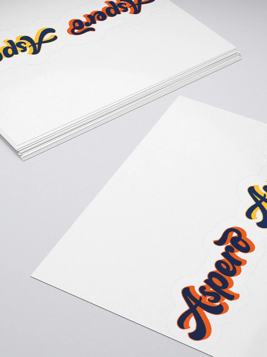 Aspero Vibe Kiss Cut Stickers product image (13)