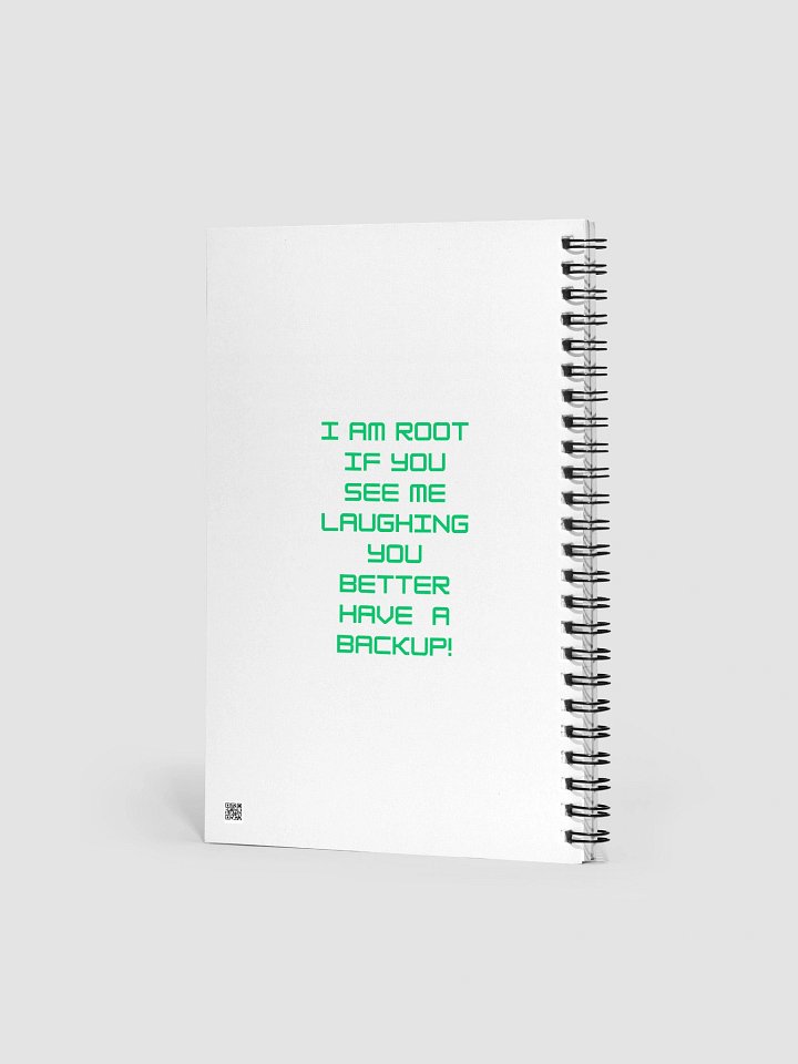 📓 Root Access Spiral Notebook – “Hack The Planet” Edition product image (2)