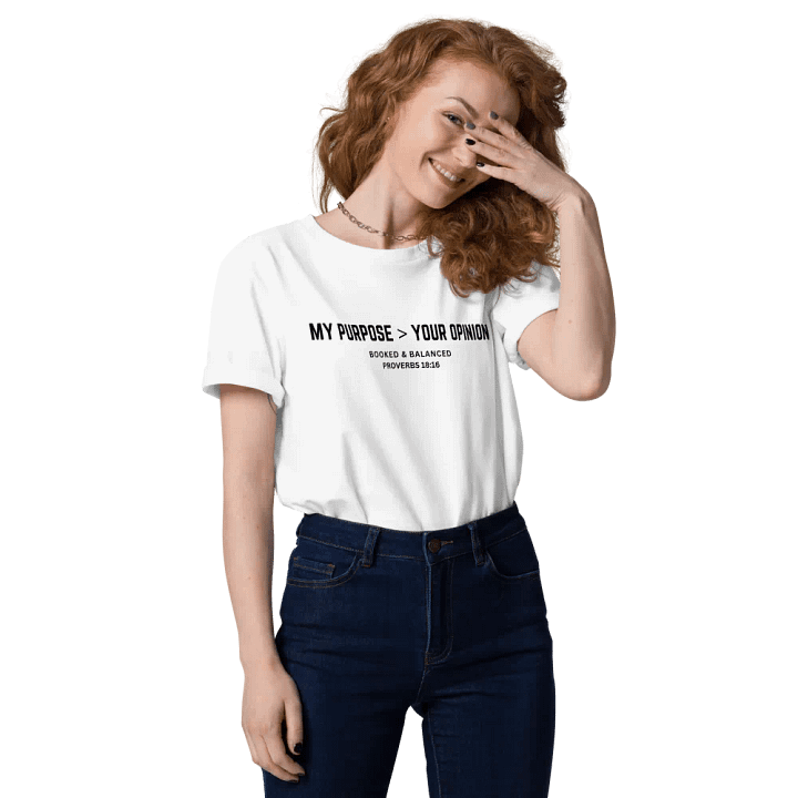 My purpose your opinion unisex tee product image (2)