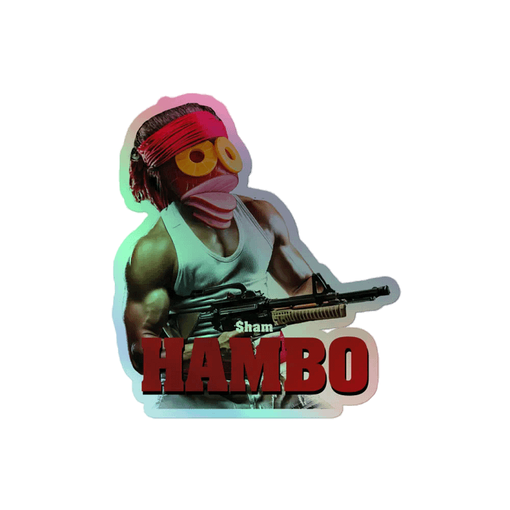 Hambo Holographic Sticker product image (2)