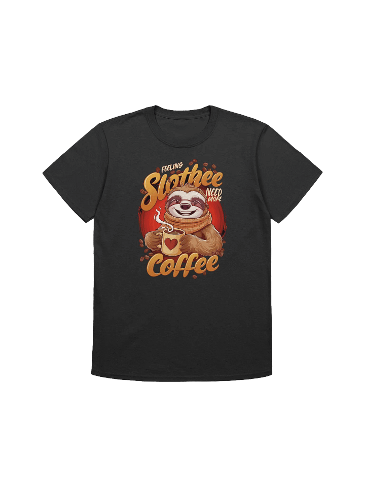 Sloth Lover - Feeling Slothee? Coffee Lover T-Shirt product image (5)