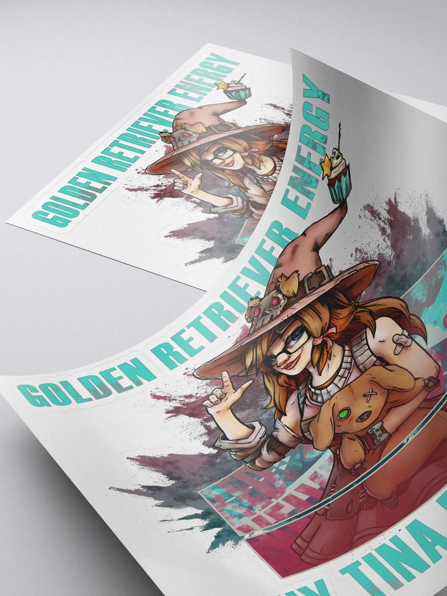 Tiny Red Tina Sticker!! product image (4)