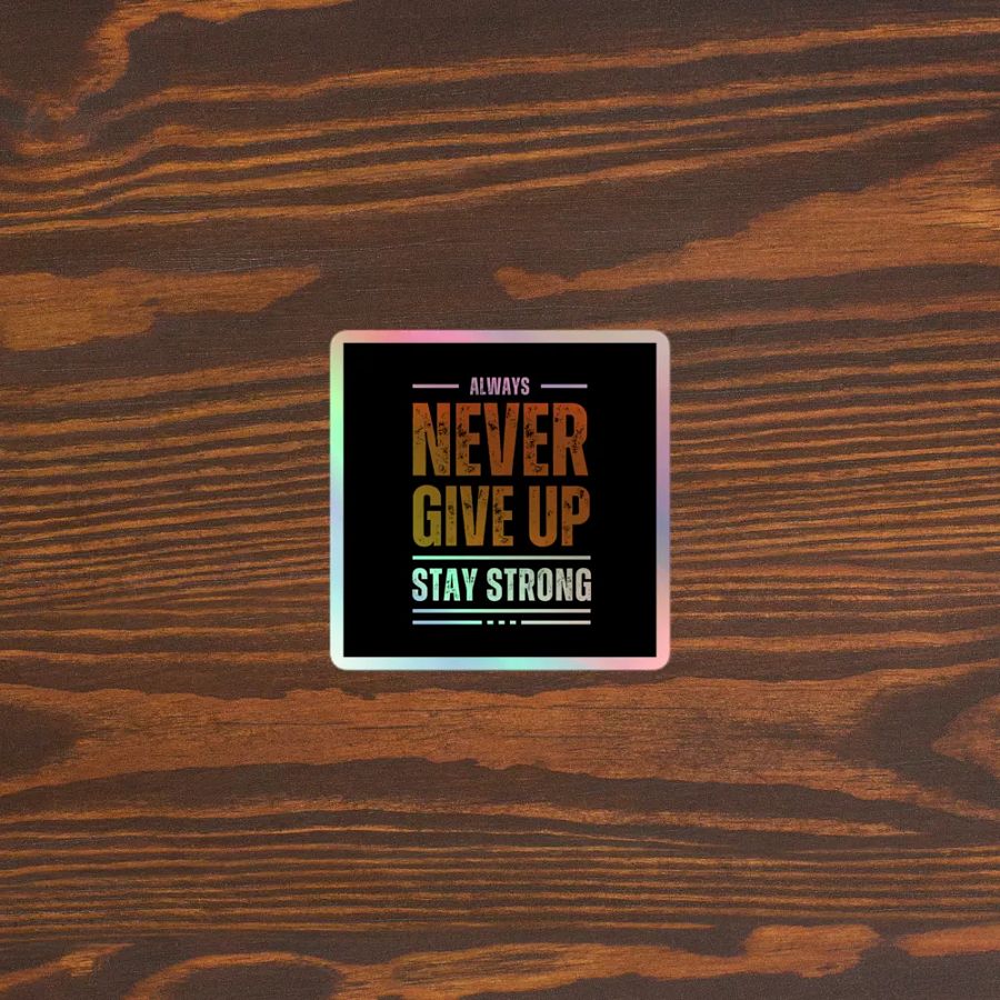 Never Quit Stickers product image (6)