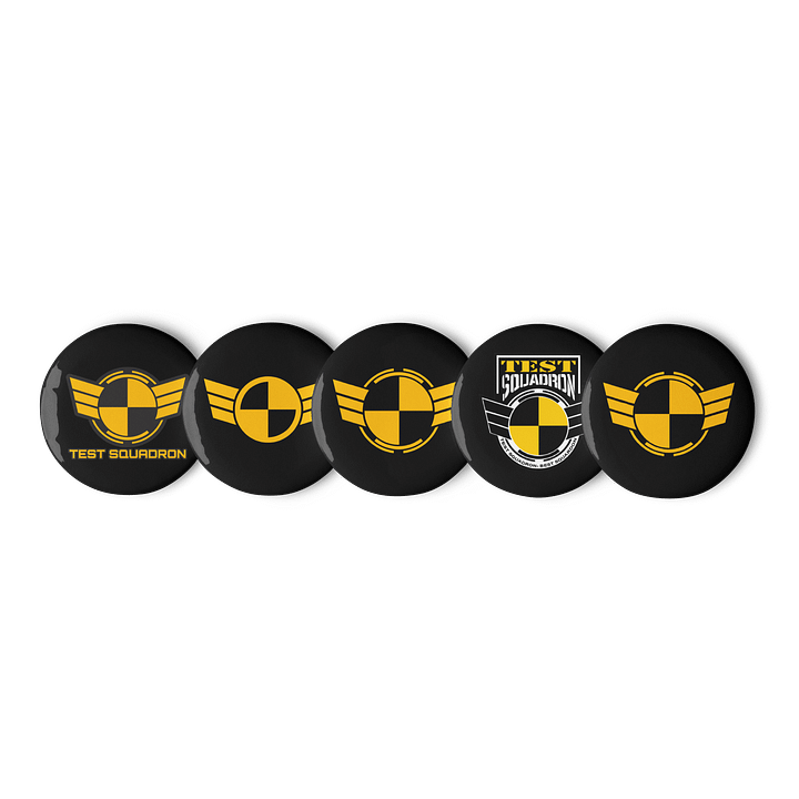 TEST Emblem Pin Button Set product image (1)