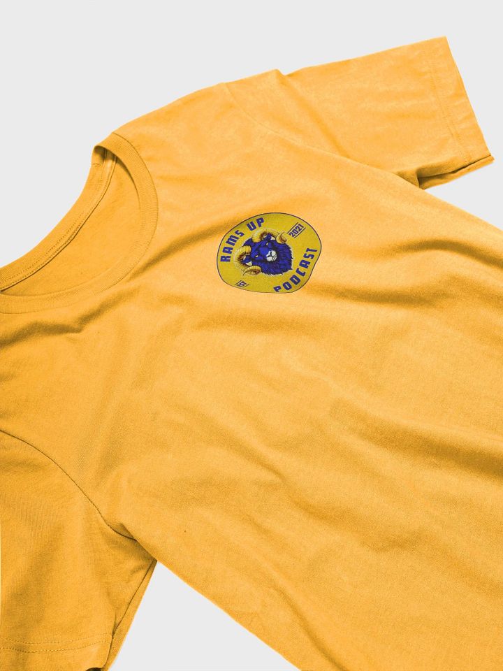 Rams Up Unisex Bella Canvas Supersoft T-Shirt with Angry Ram Logo product image (2)