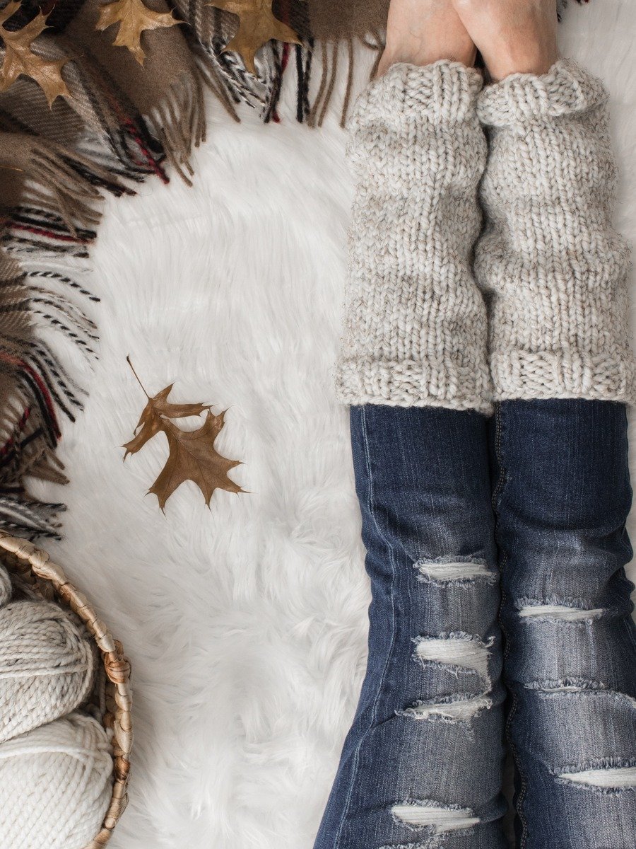 Easy Leg Warmers Knitting Pattern - Strength product image (2)